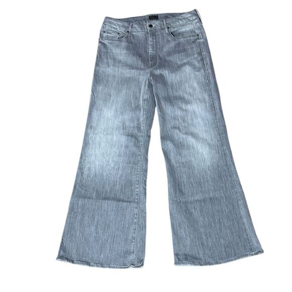 Mother women’s 31 the roller all nighter gray wide leg baggy jeans - Picture 1 of 10